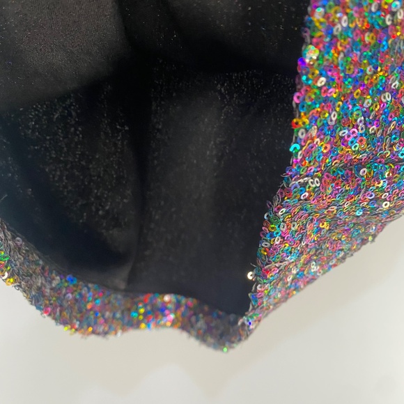 Gianni Bini S Multicolor Sequin Skirt - Picture 8 of 13